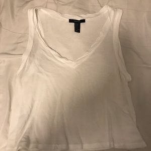Forever 21 white tank size S